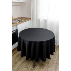 Скатерть Прованс Kelly черная D-140 Фото 1