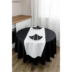 Скатерть Прованс Kelly черная D-140 Фото 3