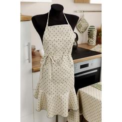 Фартук Прованс Горох зеленый Хозяйка Фото 1