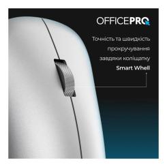 Мышка OfficePro M225S Silent Click Wireless Silver Фото 10
