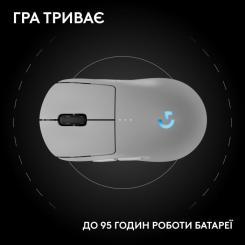 Мышка Logitech G Pro 2 Lightspeed Wireless White Фото 11