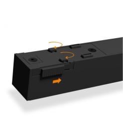 Светильник Videx LD460B 21W 60cm 4000K 48V Black Фото 1