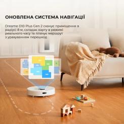 Пылесос Dreame Bot D10 Plus Gen 2 Фото 5