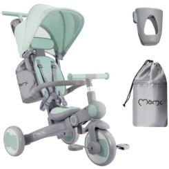 Детский велосипед MoMi Solivia green 4 в 1 Фото