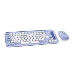 Комплект Logitech POP Icon Combo Bluetooth UA Lilac Фото