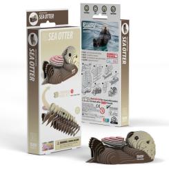 Пазл Eugy 3D Зоопарк Морская выдра Фото 3