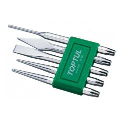 Набор инструментов Toptul зубил и выколоток 5 шт. Фото