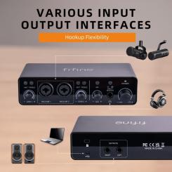 Аудиоинтерфейс Fifine Ampli 3 Фото 11