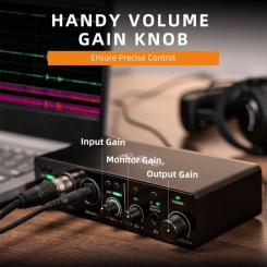 Аудиоинтерфейс Fifine Ampli 3 Фото 6