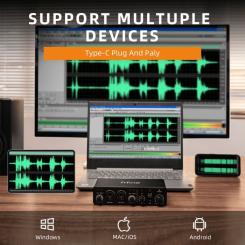 Аудиоинтерфейс Fifine Ampli 3 Фото 7