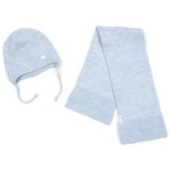 Шапка детская Na з шарфом Фото 1