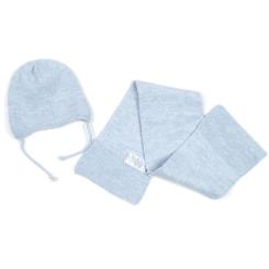 Шапка детская Na з шарфом Фото 2