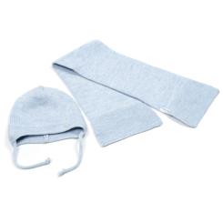 Шапка детская Na з шарфом Фото 3