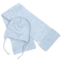 Шапка детская Na з шарфом Фото 5