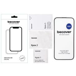 Стекло защитное BeCover Apple iPhone 16 10D Black Фото 2
