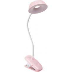 Настольная лампа Philips Donutclip 3Вт 4000K 1200мАг USB-A рожевий Фото 3
