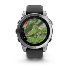 Смарт-часы Garmin fenix E, 47mm, Stainless Steel/Black, GPS Фото 6