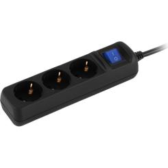 Сетевой удлинитель 2E 2E-U03ESM3BK Фото 2