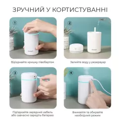 Увлажнитель воздуха DYXON MEGAHUMI 420 White Фото 5