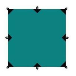 Тент Tramp 3х3 Green Фото