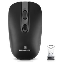 Мышка REAL-EL RM-350W Wireless Black/Gray Фото 1