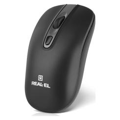 Мышка REAL-EL RM-350W Wireless Black/Gray Фото 2