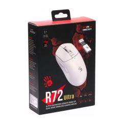 Мышка A4Tech Bloody R72 Ultra Wireless/USB White Фото 10