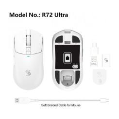 Мышка A4Tech Bloody R72 Ultra Wireless/USB White Фото 8