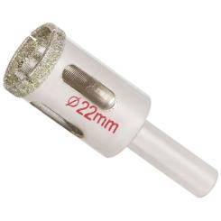 Коронка Sigma алмазная по керамике и стеклу 22мм Фото