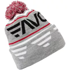 Шапка Favorite Pompon Hat 56 Gray Black Logo Фото 2