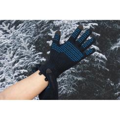 Водонепроницаемые перчатки Dexshell ThermFit 3.0 Gloves темно-блакитні розмір M Фото 1