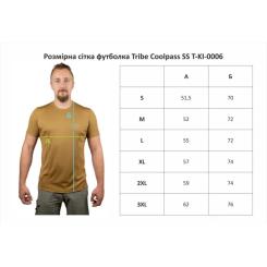 Футболка Tribe Coolpass SS olive 3XL Фото 4