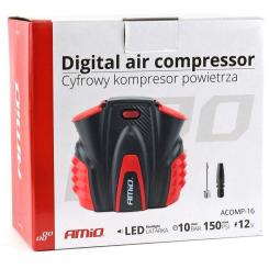 Автомобильный компрессор AMiO LED 12V ACOMP-16 (02641) Фото 7