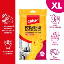 Перчатки хозяйственные Chisto Латексные XL 1 пара Фото 1