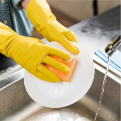 Перчатки хозяйственные Chisto Латексные XL 1 пара Фото 2