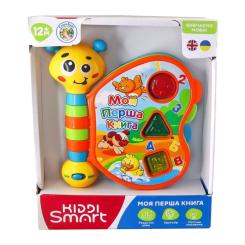 Развивающая игрушка Kiddi Smart двомовна – Моя перша книга Фото 4