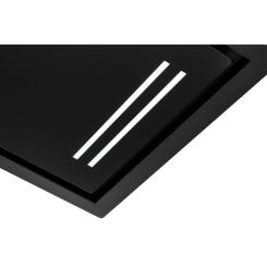 Вытяжка кухонная GRANADO Alia 2914-1800 black glass Фото 4