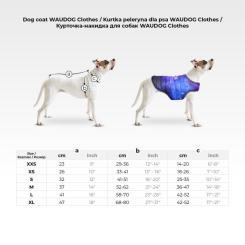 Курточка для животных WAUDOG Clothes Накидка Блоки L Фото 1