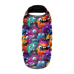 Курточка для животных WAUDOG Clothes Накидка Зубастые монстры M Фото 2