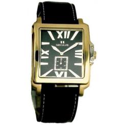 Наручные часы Seculus 4492.1.1069 black-gilt, pvd, black leather Фото