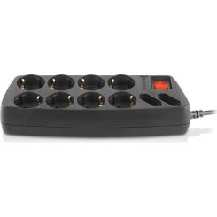 Сетевой фильтр питания REAL-EL REAL-EL RS-10 Protect, 5m, black Фото 3