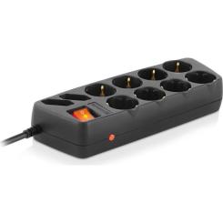 Сетевой фильтр питания REAL-EL REAL-EL RS-10 Protect, 5m, black Фото 5