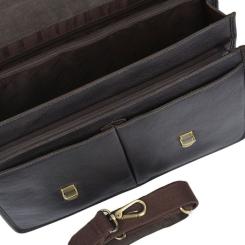 Сумка Ashwood Gareth Briefcase Brown Фото 5