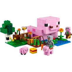 Конструктор LEGO Minecraft Дом для поросят Фото 1