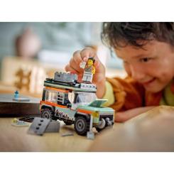 Конструктор LEGO City Позашляхова гірська вантажівка 4x4 Фото 9