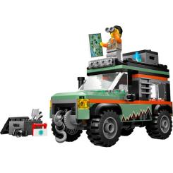 Конструктор LEGO City Позашляхова гірська вантажівка 4x4 Фото 1
