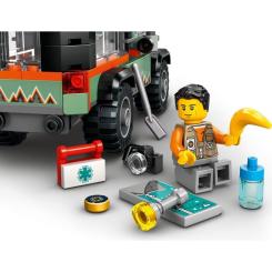 Конструктор LEGO City Позашляхова гірська вантажівка 4x4 Фото 4