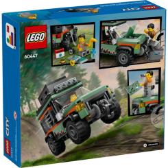 Конструктор LEGO City Позашляхова гірська вантажівка 4x4 Фото 7
