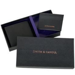 Кошелек Smith & Canova Набор с картхолдером 28652 Black Фото