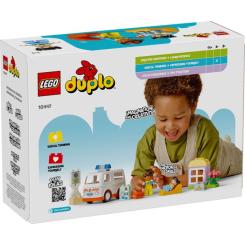 Конструктор LEGO DUPLO Town Скорая помощь и водитель Фото 4